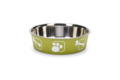 Produktbild von Karlie Ascar Kena Hundenapf Edelstahl Grün - 1,5 l