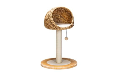 Produktbild von Karlie Banana Leaf Kratzbaum Little Hole beige