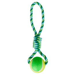 Produktbild von Karlie Baumwollziehzeug mit Tennisball