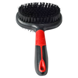 Produktbild von Karlie Borsten- und Universalbürste mit Griff rot/schwarz