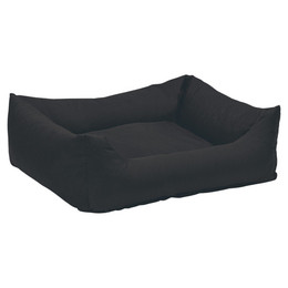 Produktbild von Karlie Charly Hundebett Schwarz 95x80x25 cm