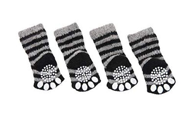 Produktbild von Karlie Doggy Socks schwarz-grau Größe M