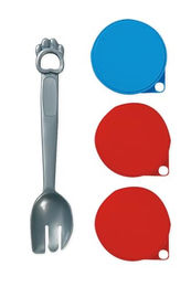 Karlie Dosendeckel mit Löffel ø 7,5 cm farblich sortiert – Bild 1 von 4