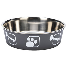 Produktbild von Karlie Fressnapf Edelstahl Ascar Kena 2200 ml grau - 2200 ml