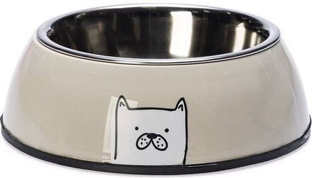 Produktbild von Karlie Futternapf Elize hellgrau