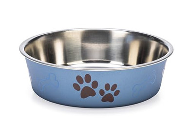 Produktbild von Karlie Futternapf Hundenapf Edelstahl Ascar blau-metallic - 0,8 l