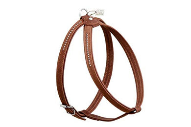 Produktbild von Karlie Geschirr Buffalo Strass L 20 cm 10 mm braun