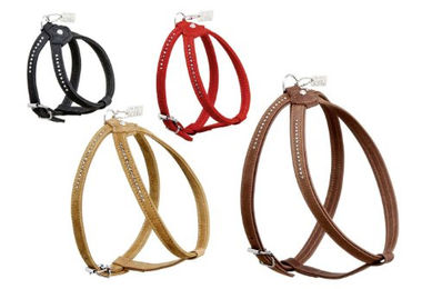 Produktbild von Karlie Geschirr Buffalo Strass L 20 cm B 10 mm schwarz