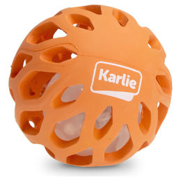 Produktbild von Karlie Gitterball mit TPR LED Leuchtkugel orange - 1 Stk.