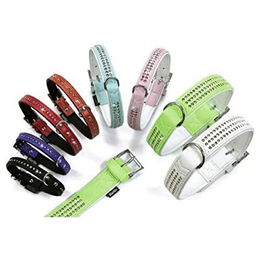 Produktbild von Karlie Halsband Kunstleder Plus Monte Carlo weiß Größe L