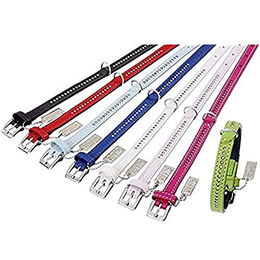 Produktbild von Karlie Halsband Vintage Strass 24 cm schwarz - 24 cm