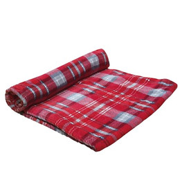 Produktbild von Karlie Hundedecke Kareli rot kariert - 100 cm
