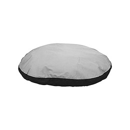 Produktbild von Karlie Hundekissen DocBed oval 60x50x8 cm grau-schwarz