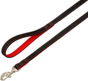 Produktbild von Karlie Hundeleine Buffalo Ultra Schwarz/Rot 15 mm x 100 cm - 100 cm