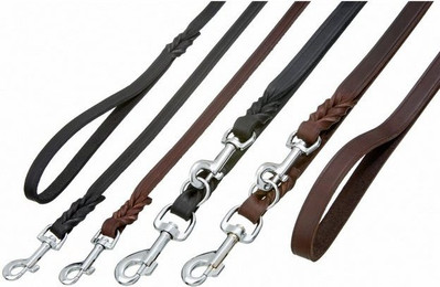 Produktbild von Karlie Hundeleine Rondo eingeflochten braun - 200 cm
