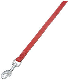 Produktbild von Karlie Hundeleine Rondo Leder geriegelt Rot 130 cm - 130 cm