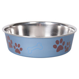 Karlie Hundenapf Edelstahl Ascar blau-metallic - 1500 ml – Bild 1 von 4