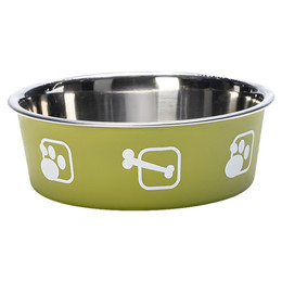 Produktbild von Karlie Hundenapf Edelstahl Ascar Kena grün - 300 ml