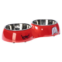 Produktbild von Karlie Hundenapf Jairo Dinner Set rot - 2 x 480 ml