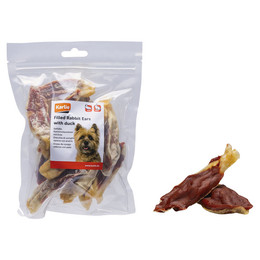 Produktbild von Karlie Hundesnack gefüllte Kaninchenohren mit Ente - 250 g