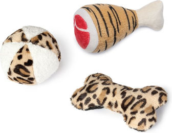 Produktbild von Karlie Hundespielzeug Tigerkeule 3er Set
