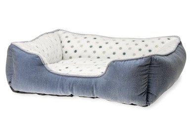 Produktbild von Karlie Katzenbett Dot L 55x50 cm grau-blau