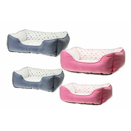 Produktbild von Karlie Katzenbett Dot pink L 47x39 cm