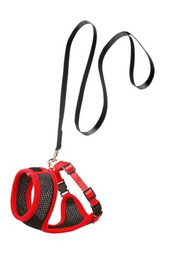 Produktbild von Karlie Katzengarnitur XXL Harms schwarz/rot 15 mm x 120 cm - 120 cm