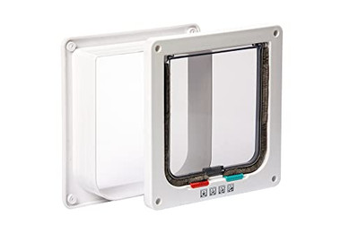 Produktbild von Karlie Katzentür 4-Wege-Verschluss mit Tunnel weiß