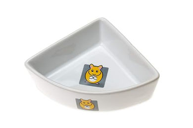 Karlie Keramik Ecknapf mit Motiv für Hamster - 75 ml – Bild 1 von 2