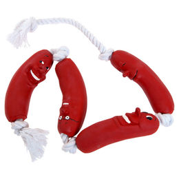 Produktbild von Karlie Latex Würstchen am Seil