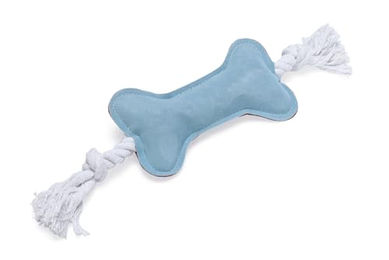 Karlie Lederspielzeug Knochen für Welpen – Bild 1 von 2