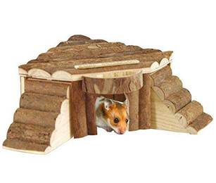 Produktbild von Karlie Nagerhaus Wonderland Holzhaus Alaska