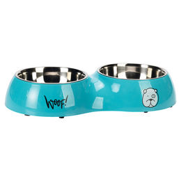 Produktbild von Karlie Napf-Set Tyler Dinner Set türkis - 2 x 900 ml