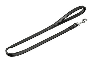 Produktbild von Karlie Nordic Leine aus Hirschleder schwarz 110 cm x 14 mm - 110 cm
