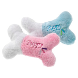 Produktbild von Karlie Plüsch-Welpenspielzeug Mini-Knochen - 13 cm