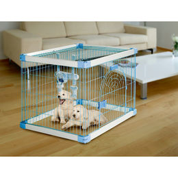 Produktbild von Karlie Puppy Nanny Welpenauslauf blau