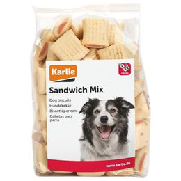Produktbild von Karlie Sandwich Mix Hundesnack - 10 x 400 g
