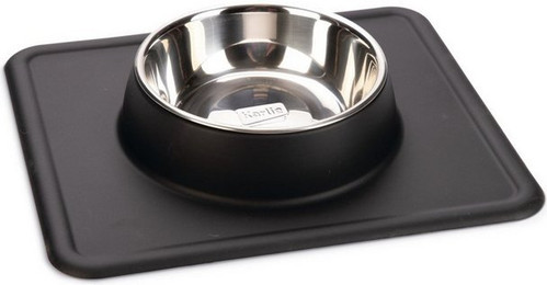 Produktbild von Karlie Silikon INOX Napf Dex 350 ml schwarz - 350 ml