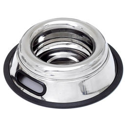 Produktbild von Karlie Spritzschutznapf mit Griff aus Edelstahl - 450 ml