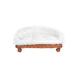 Produktbild von Karlie Tiersofa Weidenkorb mit Wendekissen