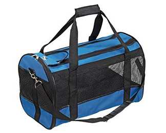 Produktbild von Karlie Tragetasche Divina Nylon Blau Groß
