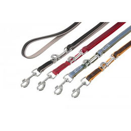 Produktbild von Karlie Vintage Hunde Leder Führleine 14mm 200cm rot