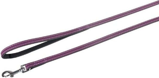 Produktbild von Karlie Vintage Hundeleine aus Rindnappaleder violett 100cm - 100 cm