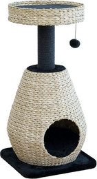 Produktbild von Karlie Wasserhyazinthe Kratzmöbel Scuro S  - schwarz / natur