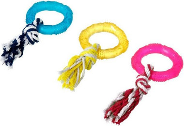 Produktbild von Karlie Zerrspielzeug good4fun Ring mit Seil