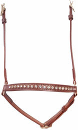 Karlslund Reithalfter Hannoveran Nasenriemen mit Kristallen – Bild 1 von 2