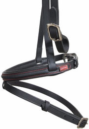 Karlslund Soft Comfort Reittrense aus Leder mit kombiniertem Reithalfter – Bild 1 von 2