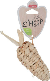 Produktbild von Karotten-Spielzeug aus Maisblatt für Nagetiere Zolux