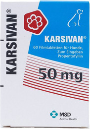 Produktbild von Karsivan Filmtabletten für Hunde